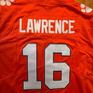 Trevor Lawrence Clemson Tigers jersey size Small